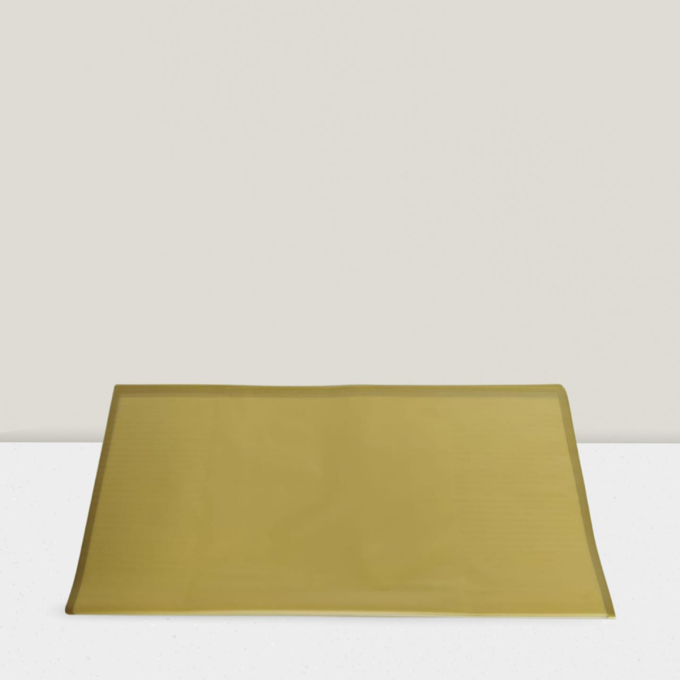 BUKETLİK PP DÜZ  KENARLI ALTIN 58*58 20 Lİ