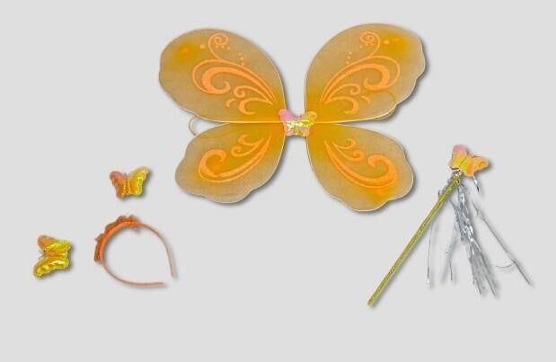 KANAT TAKIM KELEBEK TURUNCU (Kanat-Taç-Asa)