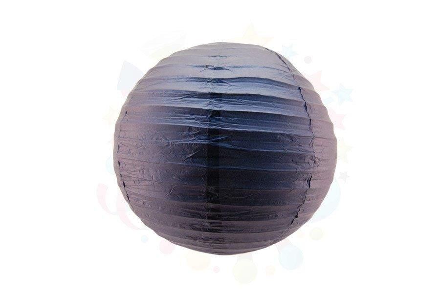 ÇİN FENERİ 40CM DÜZ RENK SİYAH