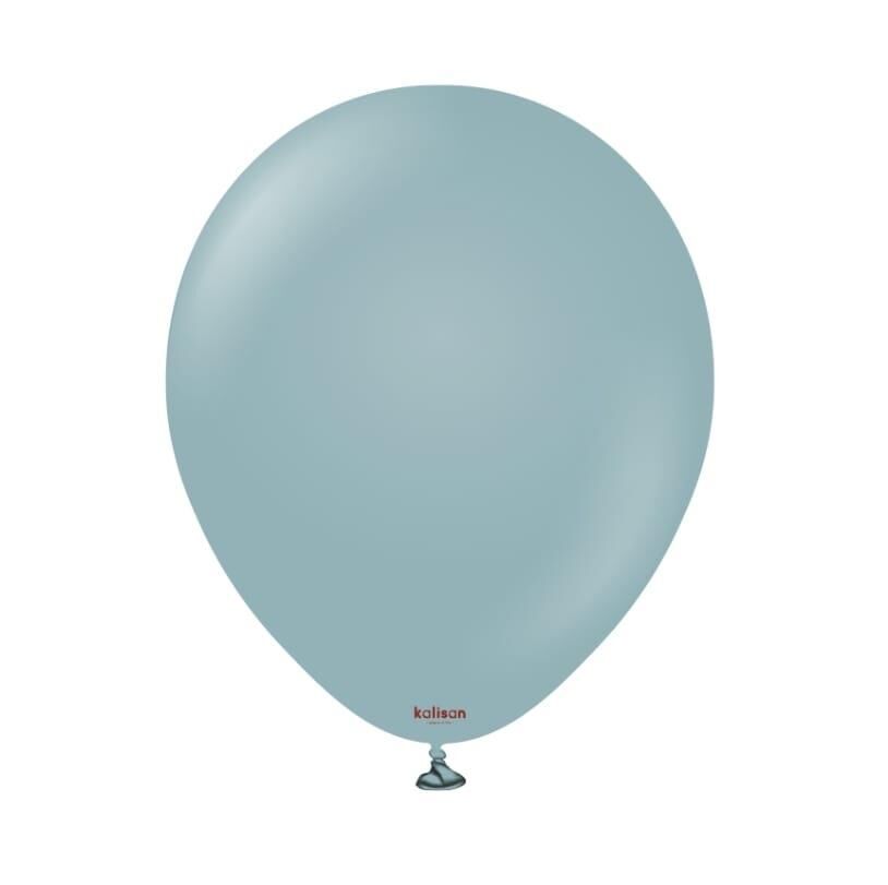 BALON 12'' RETRO STORM(F.MAVİSİ)100'LÜ KALİSAN
