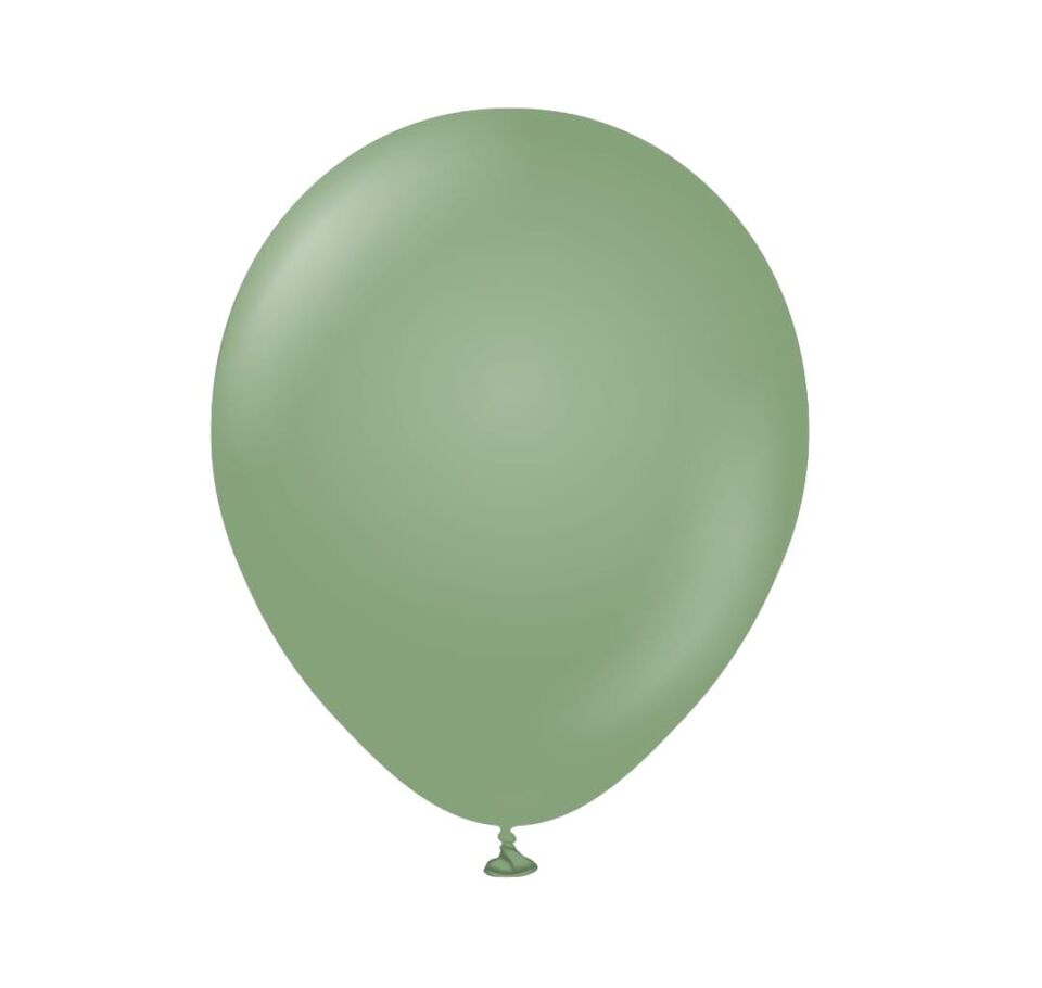 BALON 12'' RETRO EUCALYPTUS 100'LÜ KALİSAN