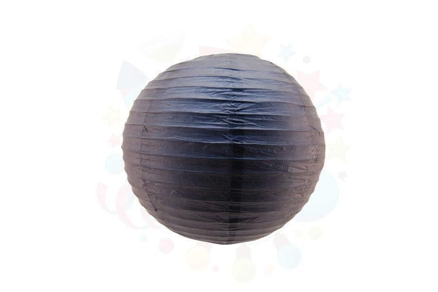 ÇİN FENERİ 35CM DÜZ RENK SİYAH