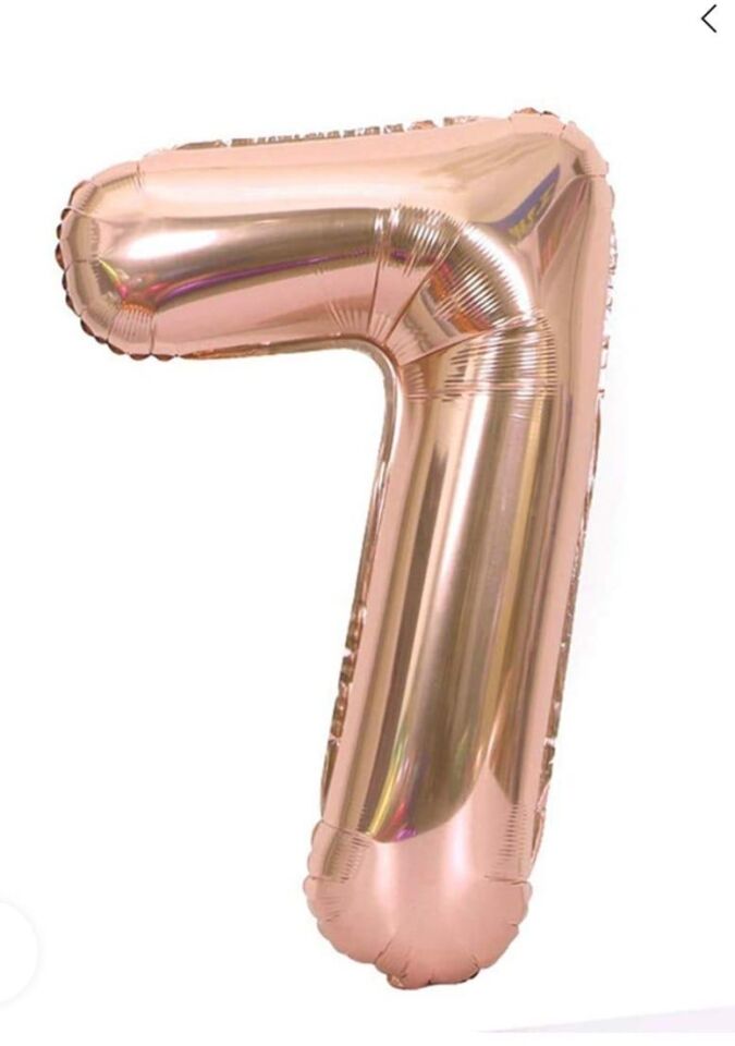 BALON FOLYO 40'' RAKAM ROSEGOLD 7