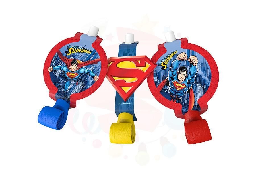 YILAN DÜDÜK LİSANSLI SUPERMAN 6 LI