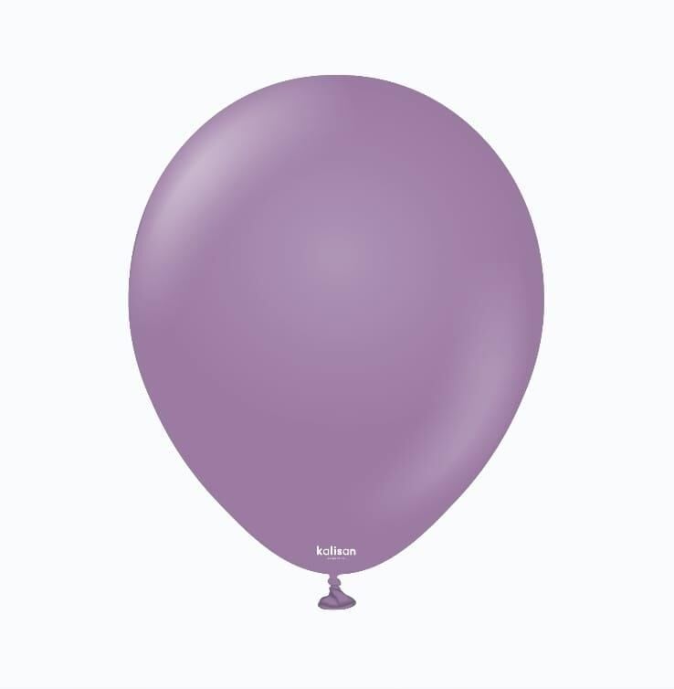 BALON 12'' RETRO LAVENDER 100'LÜ KALİSAN