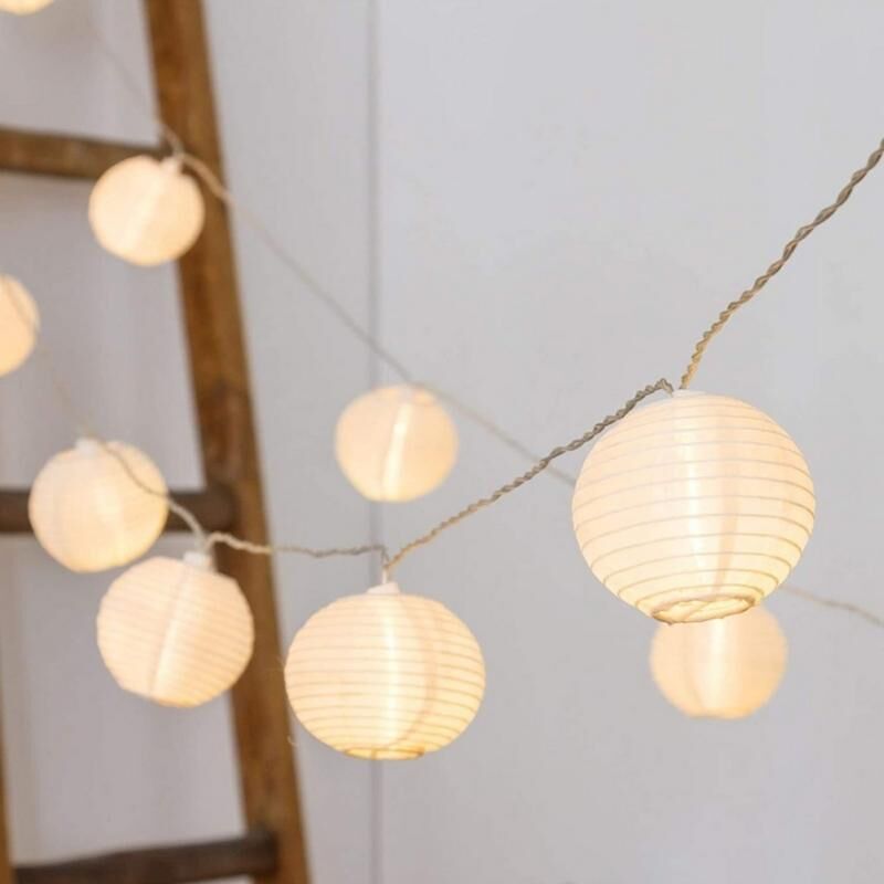 FENER ÇİN SIRALI 7,5 CM 10 LU İPE DİZİLİ