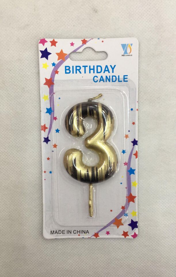 MUM RAKAM ALTIN SİYAH 3