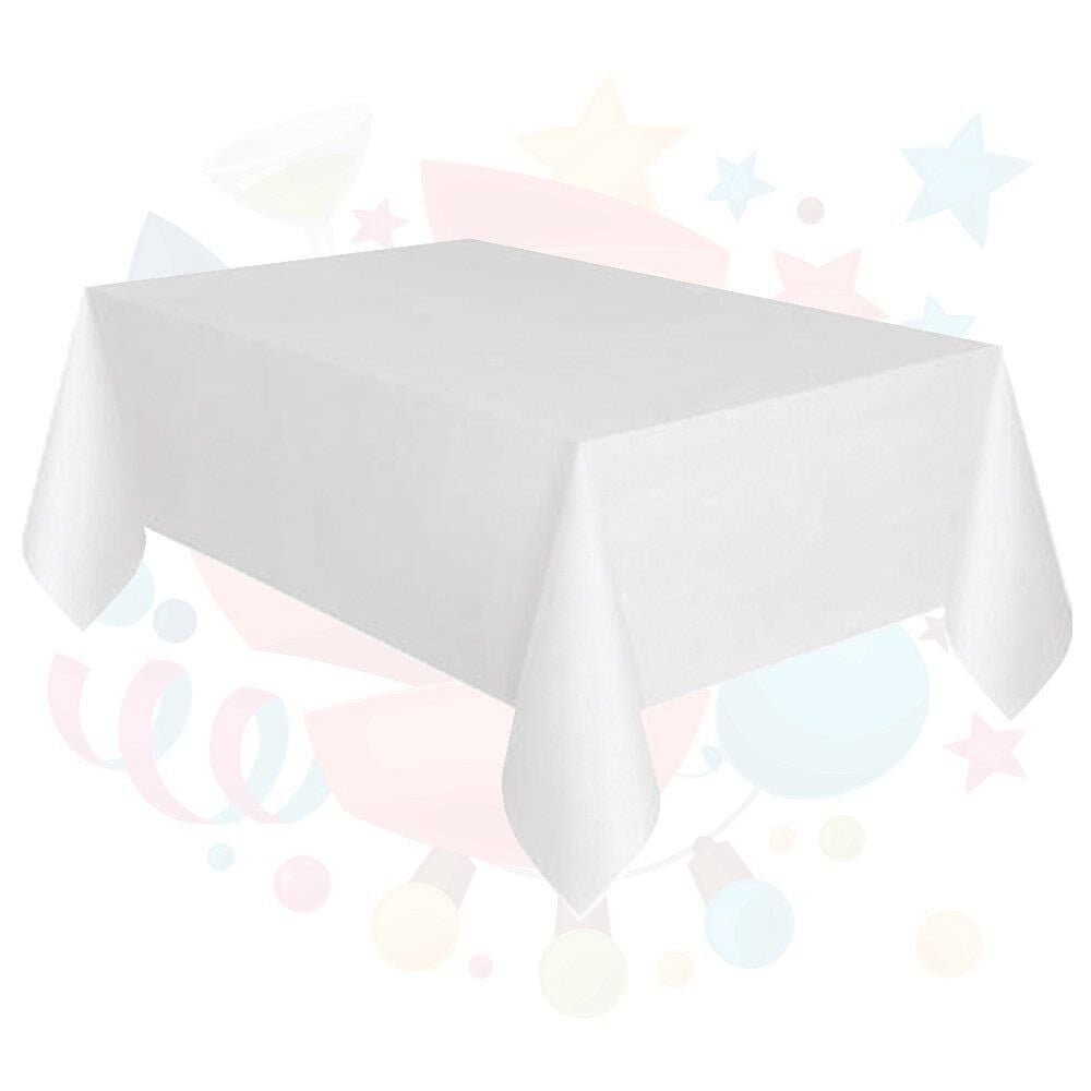 MASA ÖRTÜSÜ RENKLİ 137*274 NEDİ BEYAZ