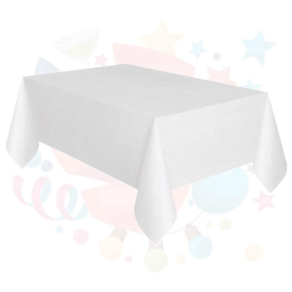 MASA ÖRTÜSÜ RENKLİ 137*274 NEDİ BEYAZ