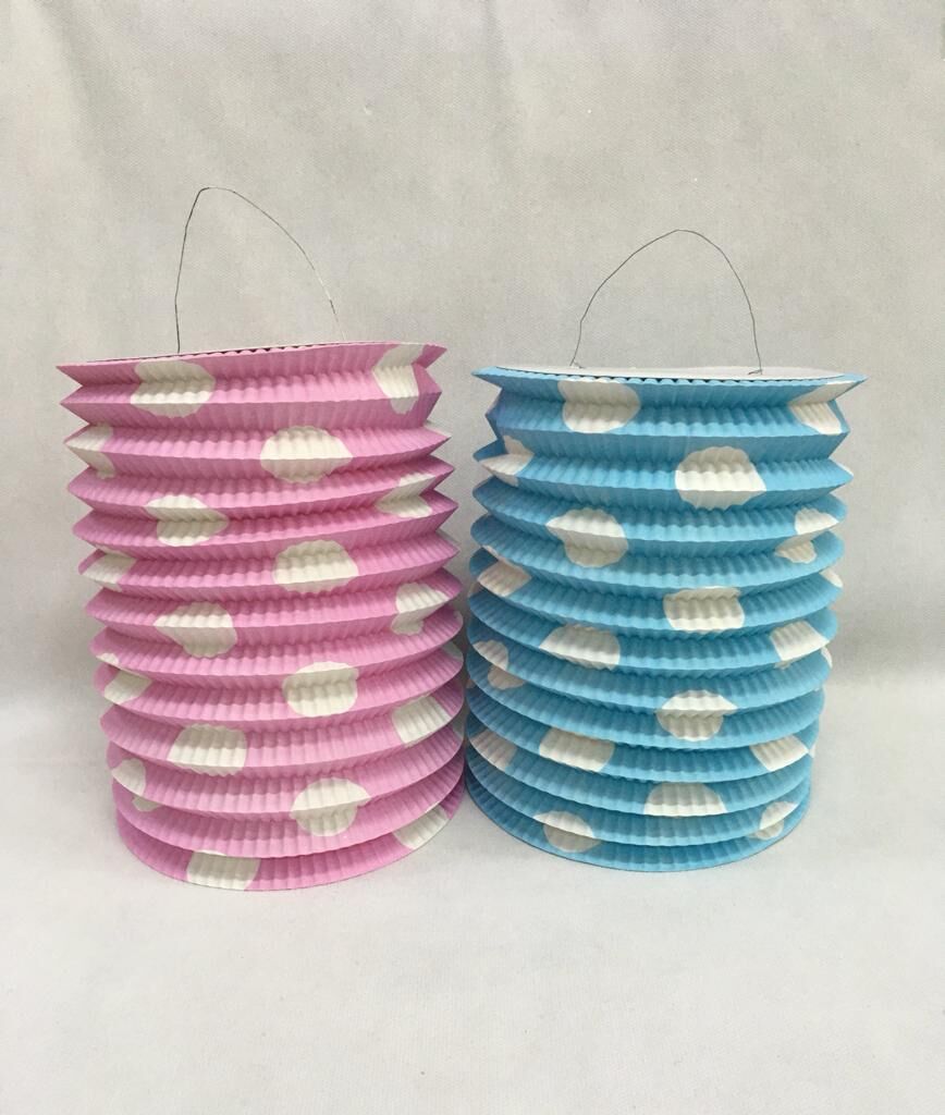 FENER GEMİCİ  16 CM 10 LU PUANTİYELİ MAVİ-PEMBE