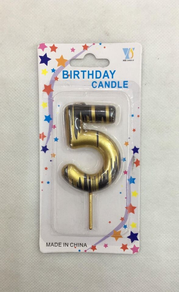 MUM RAKAM ALTIN SİYAH 5