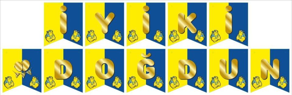 OYNAR YAZI KIRLANGIÇ SARI LACİVERT