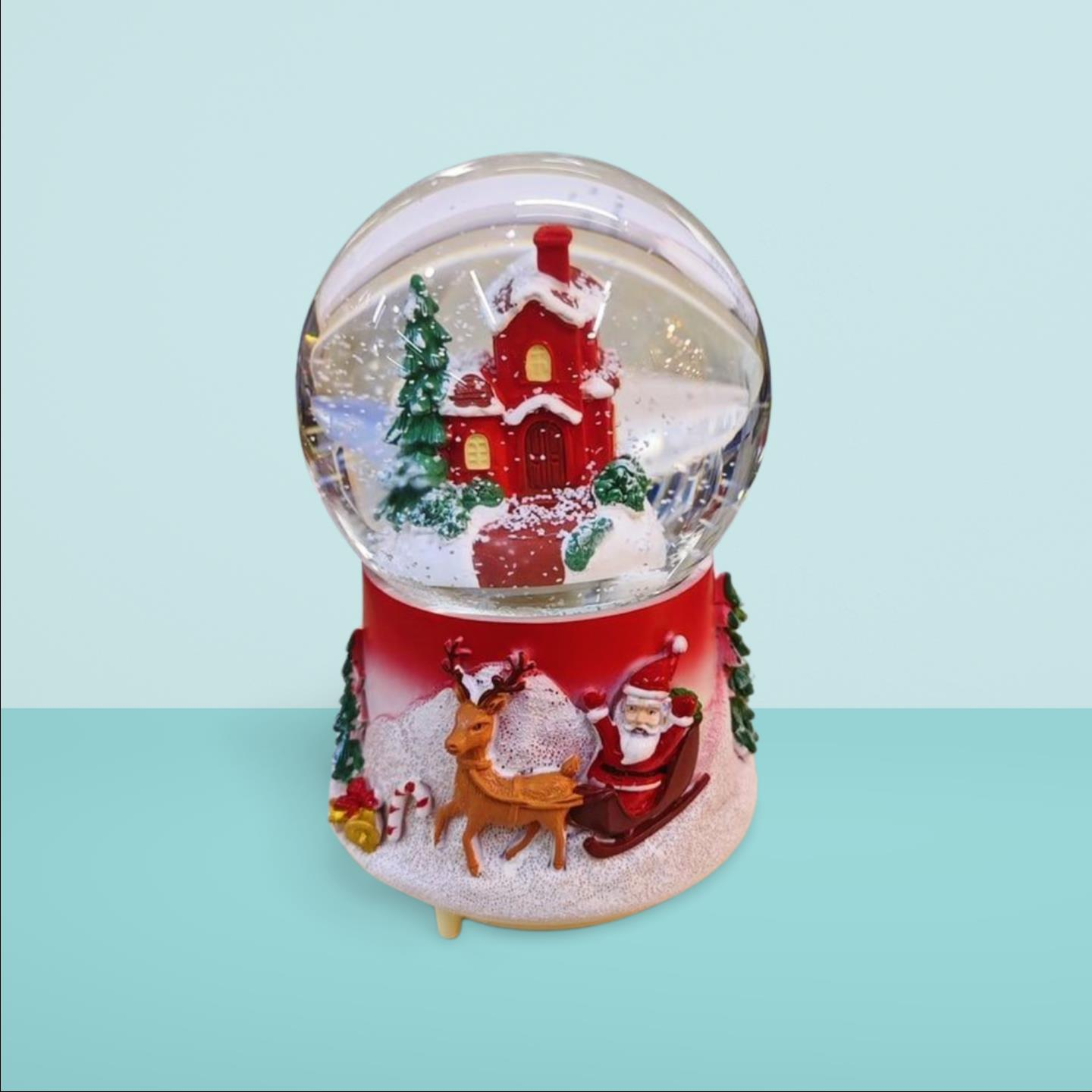 KAR KÜRESİ YILBAŞI NOEL MUHTELİF BÜYÜK BOY