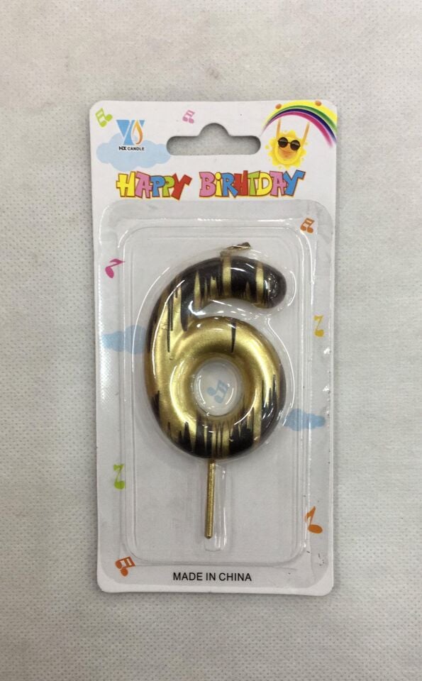 MUM RAKAM ALTIN SİYAH 6