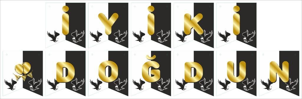 OYNAR YAZI KIRLANGIÇ SİYAH BEYAZ