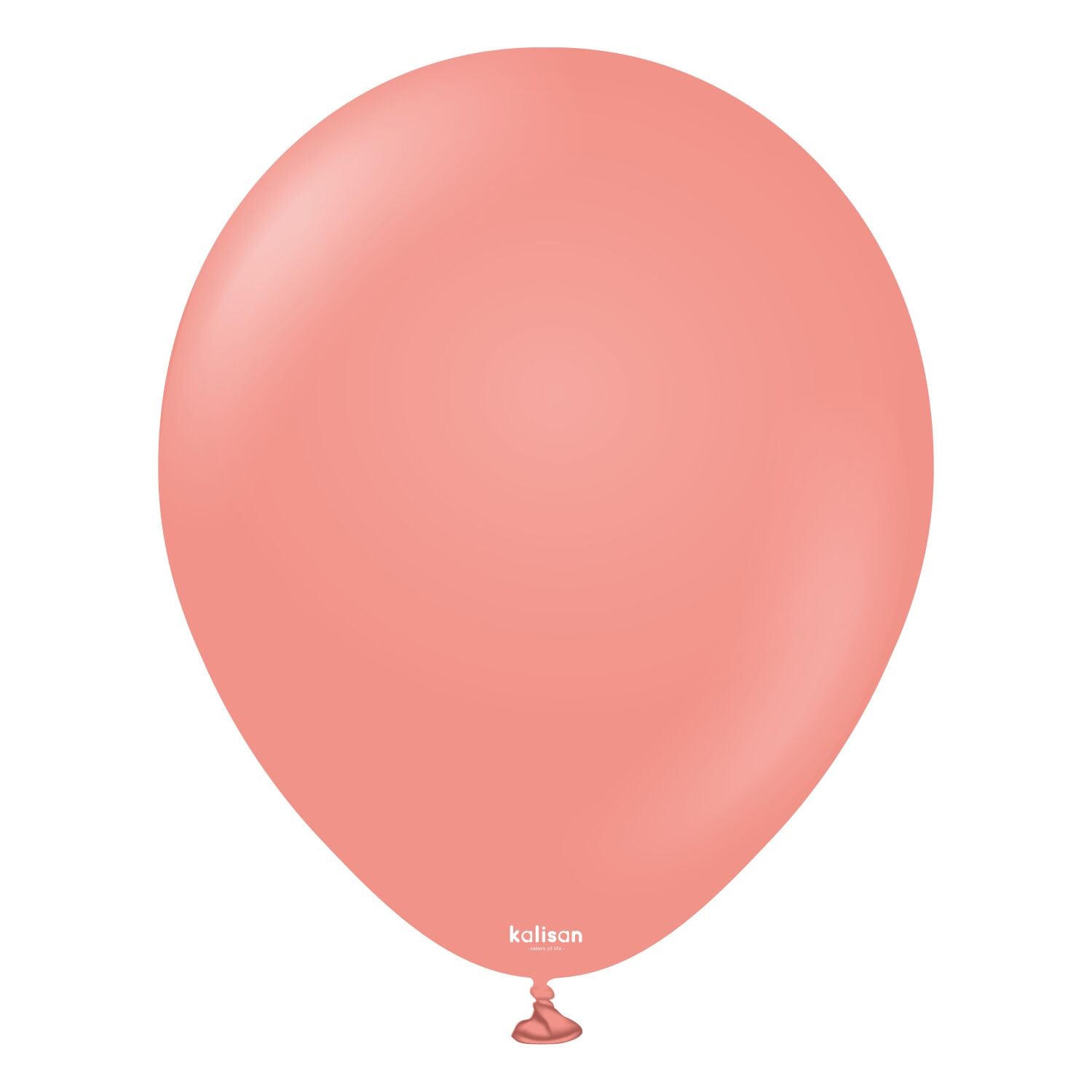 BALON 12'' DÜZ RENK CORAL(MERCAN) 100'LÜ KALİSAN