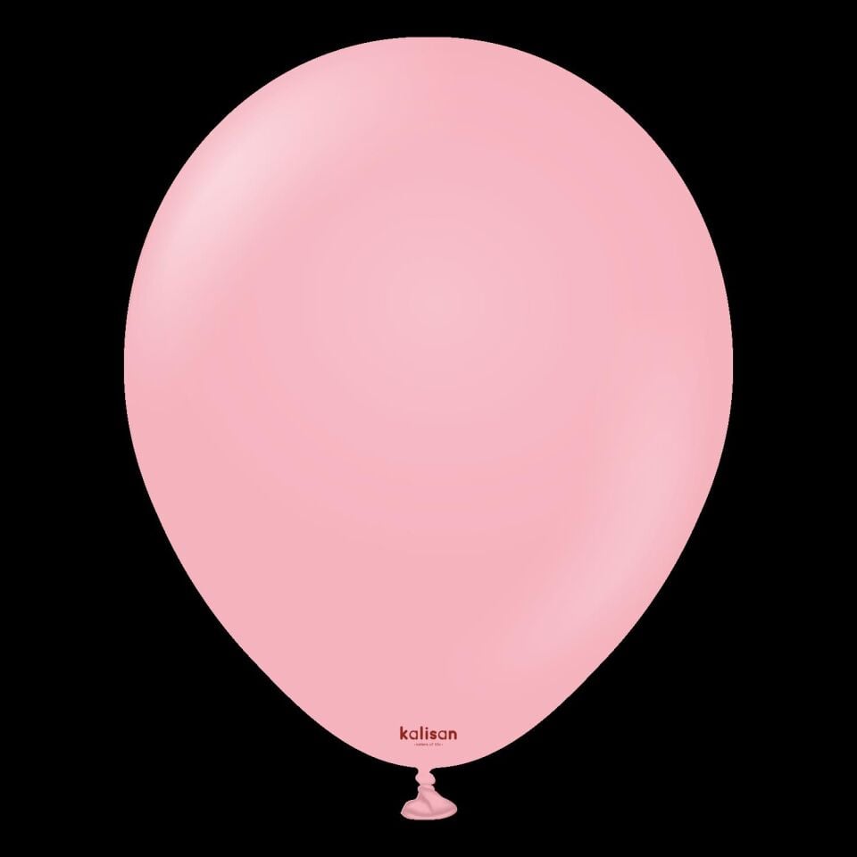 BALON 12'' DÜZ RENK FLAMİNGO PİNK 100'LÜ KALİSAN