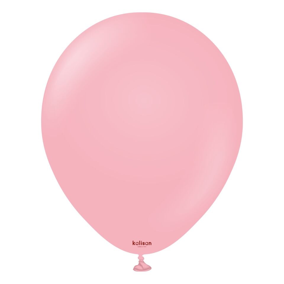 BALON 12'' DÜZ RENK FLAMİNGO PİNK 100'LÜ KALİSAN