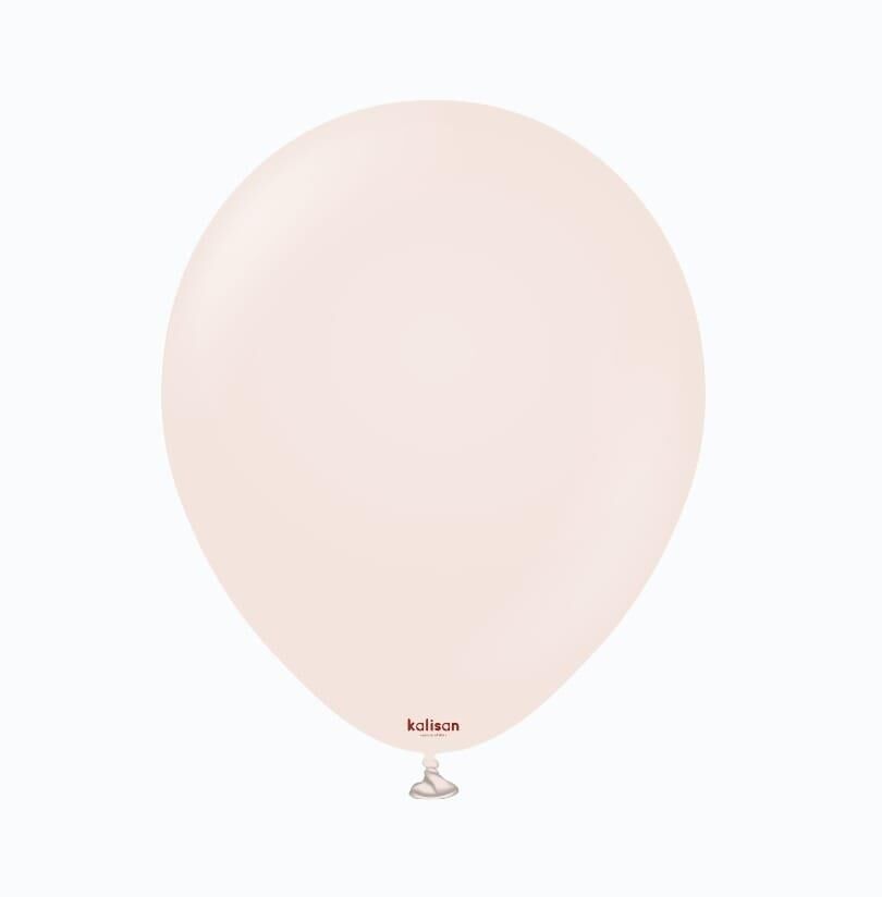 BALON 12'' DÜZ RENK PİNK BLUSH 100'LÜ KALİSAN