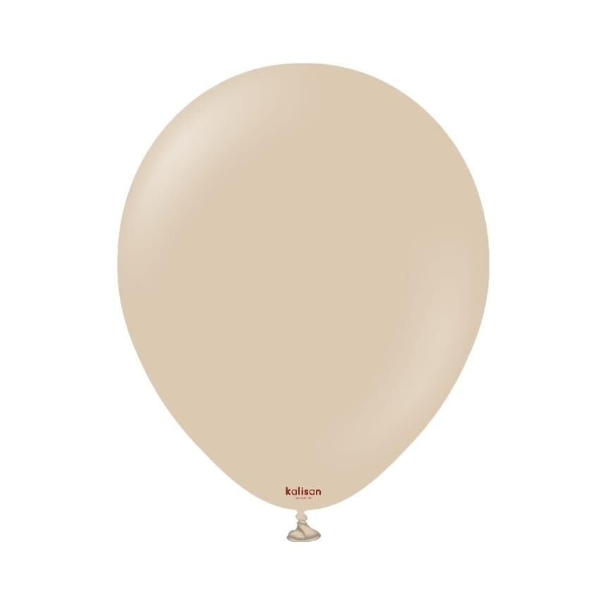 BALON 12''DÜZ RENK HAZELNUT(F.KAH.)100'LÜ KALİSAN