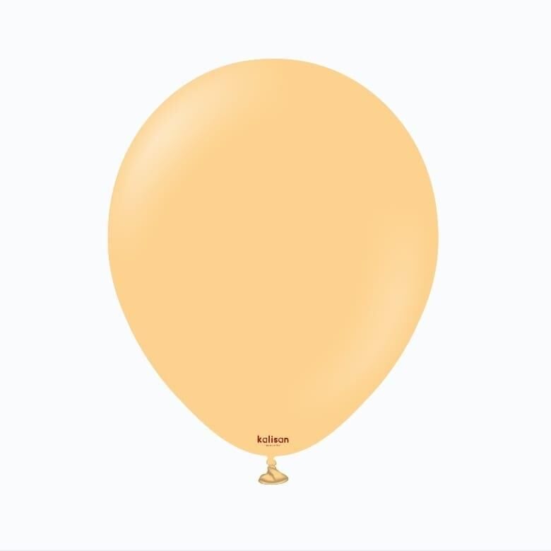 BALON 12''DÜZ RENK PEACH (ŞEFTALİ)100'LÜ KALİSAN