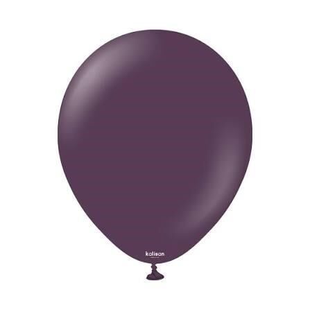 BALON 12'' DÜZ RENK PLUM(ERİK) 100'LÜ KALİSAN