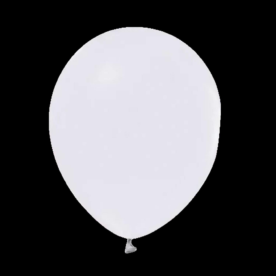BALON DÜZ RENK BEYAZ 100'LÜ