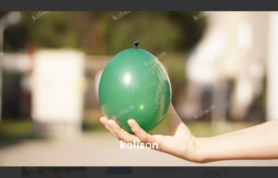 BALON 5'' DARK GREEN (K.YEŞİL)100 LÜ KALİSAN