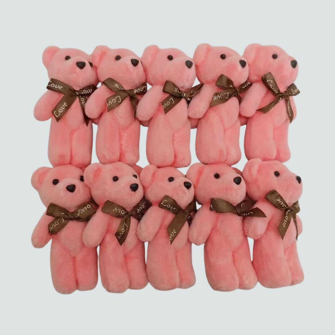 AYICIK FLOK PEMBE 11 CM 10 LU