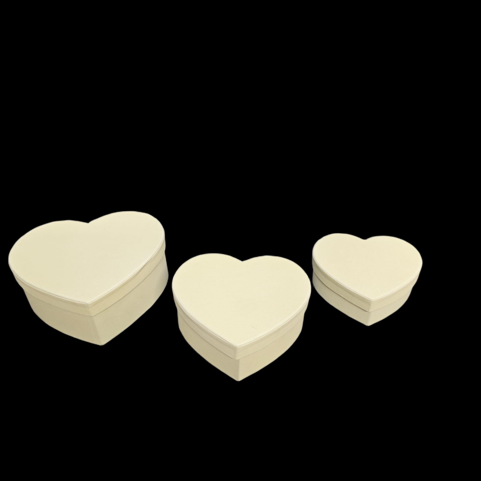 KUTU KALP DÜZ RENK BEYAZ 3 LÜ SET