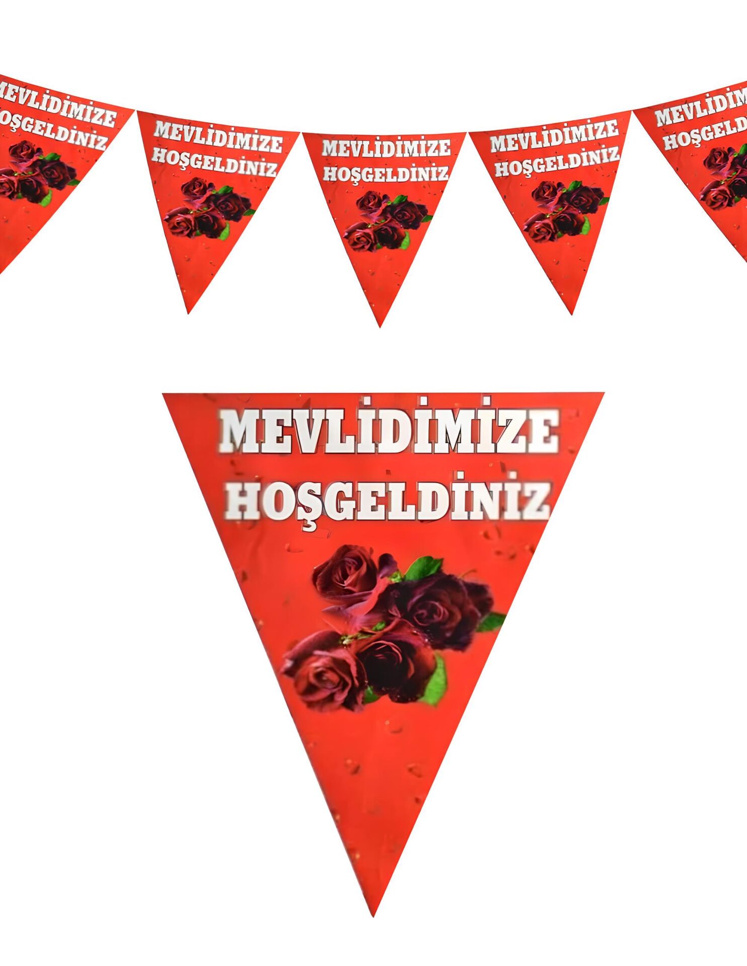 FLAMA ÜÇGEN MEVLÜDÜMÜZE  HOŞGELDİNİZ GÜLLÜ