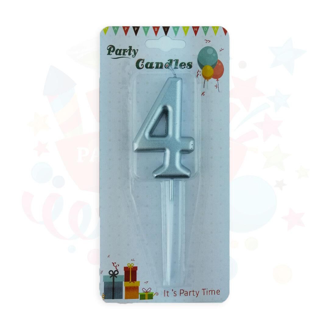 MUM RAKKAM ÇUBUKLU GÜMÜŞ SERİ 4