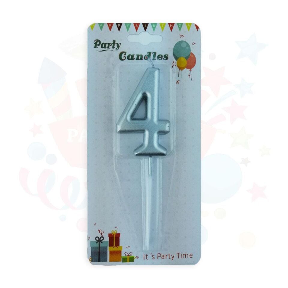 MUM RAKKAM ÇUBUKLU GÜMÜŞ SERİ 4