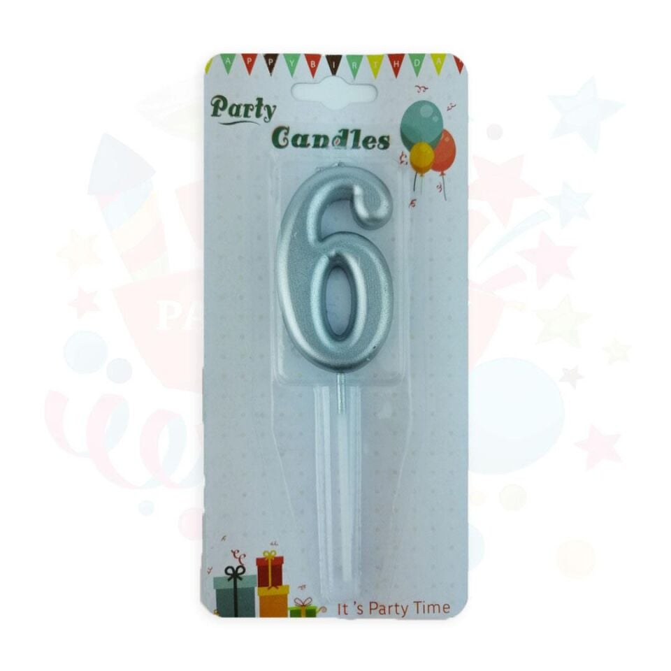 MUM RAKKAM ÇUBUKLU GÜMÜŞ SERİ 6