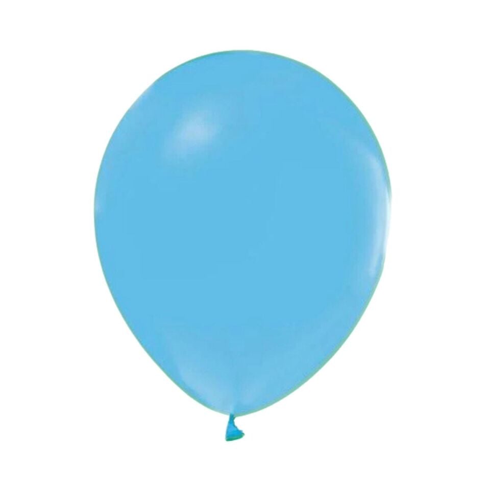BALON DÜZ RENK AÇIK MAVİ 100'LÜ