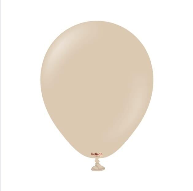 BALON 5'' HAZELNUT(FINDIK KAHVESİ 100 LÜ KALİSAN
