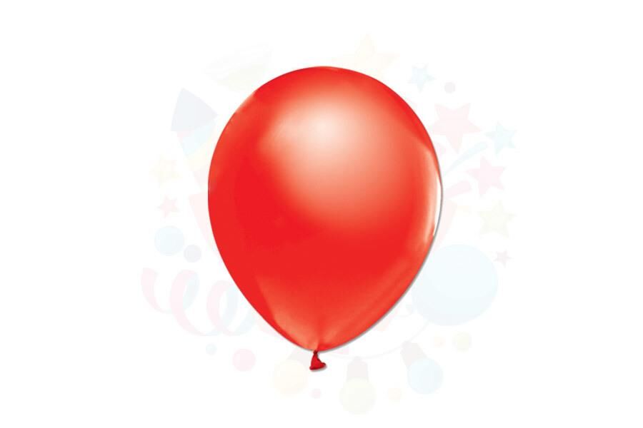 BALON METALİK KIRMIZI 100LÜ