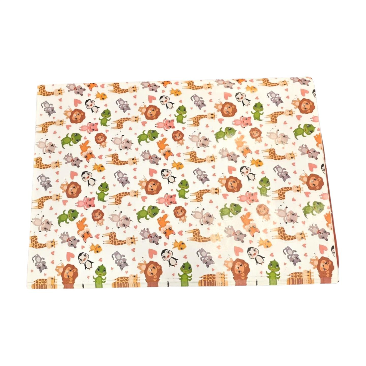 KUŞE KAĞIT 70*100 SAFARİ BASKILI 50 Lİ