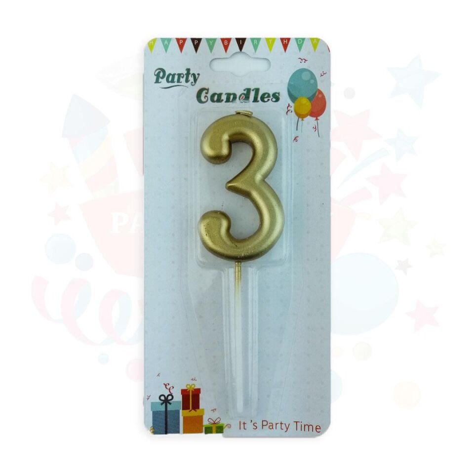 MUM RAKKAM ÇUBUKLU ALTIN SERİ 3