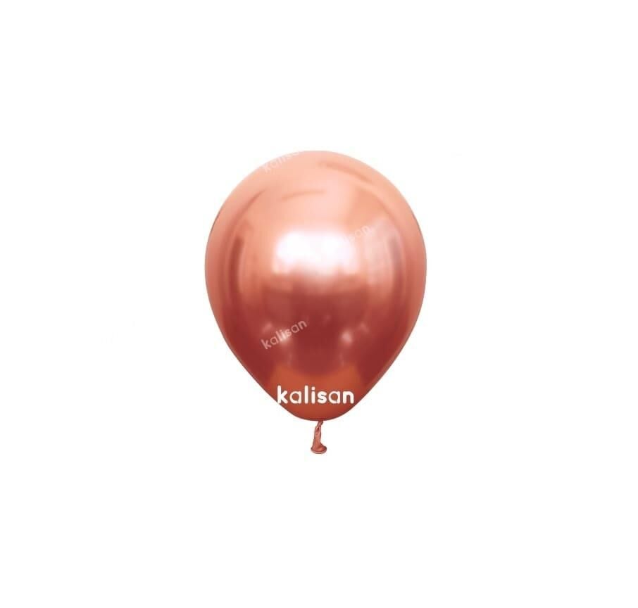 BALON 12'' KROM(MİRROR) ROSEGOLD 50 Lİ KALİSAN