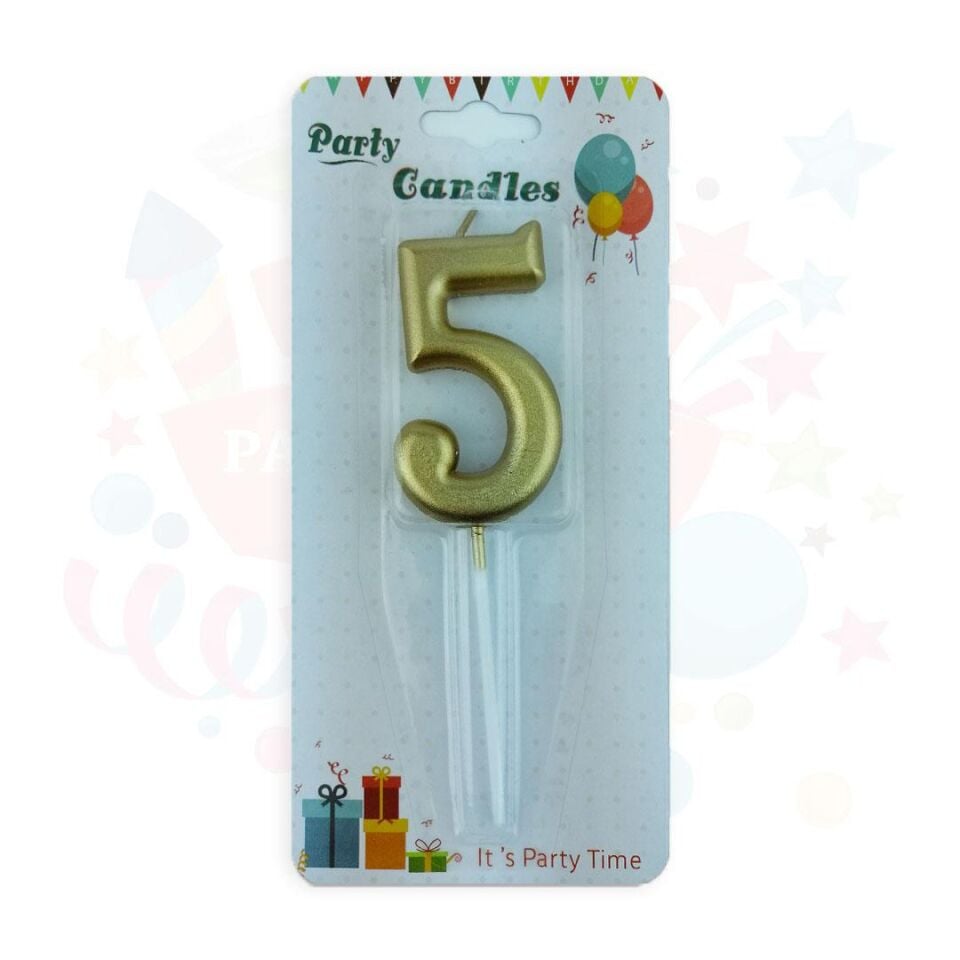 MUM RAKKAM ÇUBUKLU ALTIN SERİ 5