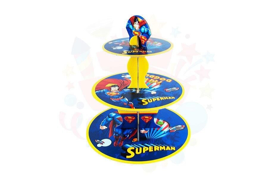 STAND CUPCAKE LİSANSLI SUPERMAN