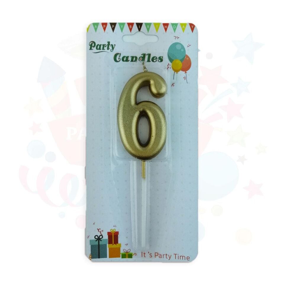 MUM RAKKAM ÇUBUKLU ALTIN SERİ 6