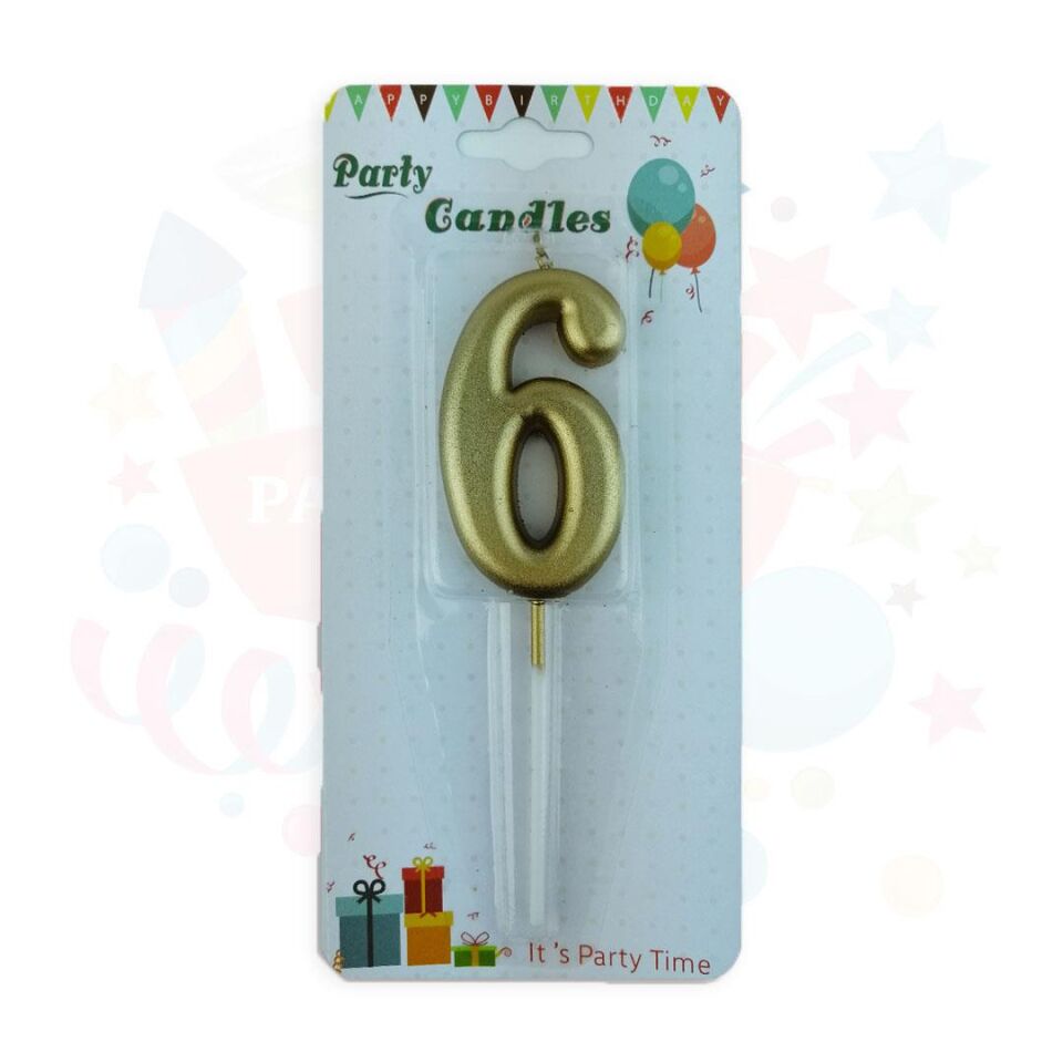 MUM RAKKAM ÇUBUKLU ALTIN SERİ 6