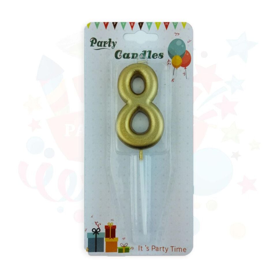 MUM RAKKAM ÇUBUKLU ALTIN SERİ 8