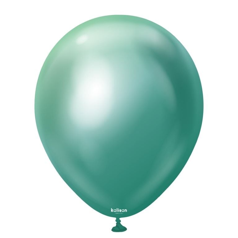 BALON 12'' KROM(MİRROR) GREEN 50 Lİ KALİSAN