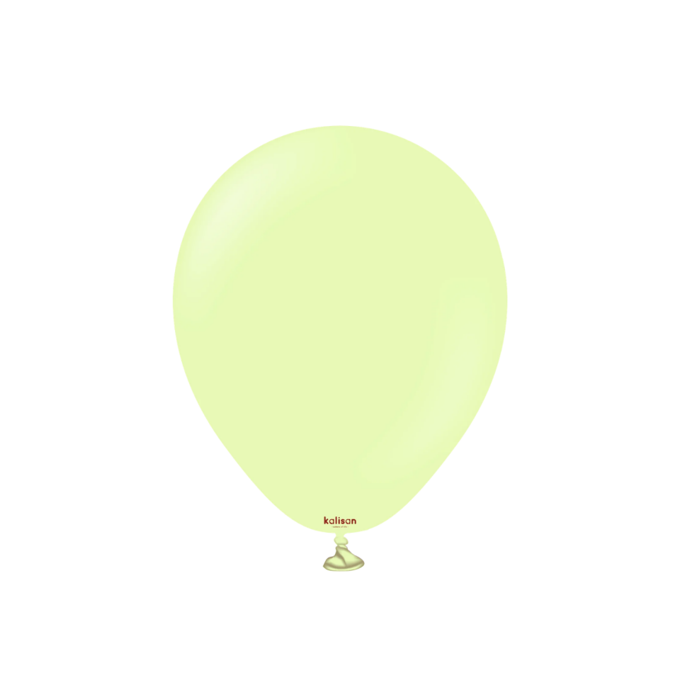 BALON 5'' MAKARON PISTACHIO 100 LÜ KALİSAN