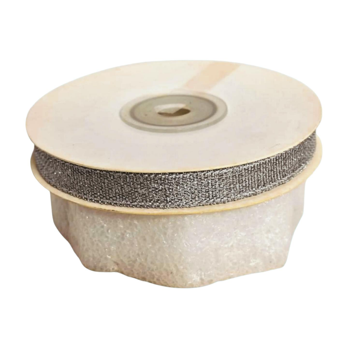 KURDELE SİMLİ GÜMÜŞ 1 CM 22 MT.