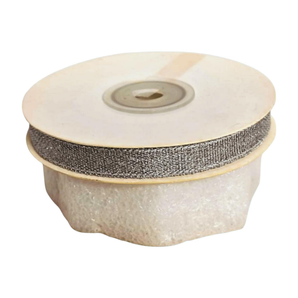 KURDELE SİMLİ GÜMÜŞ 1 CM 22 MT.