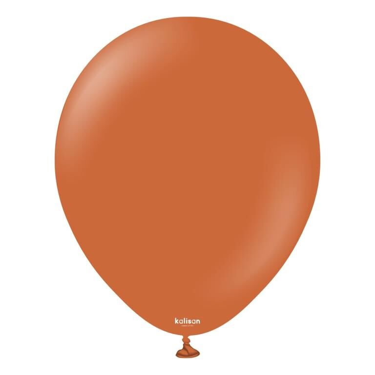 BALON 12'' RETRO RUSTORANGE(YANIKTURU)100'LÜKALİSAN